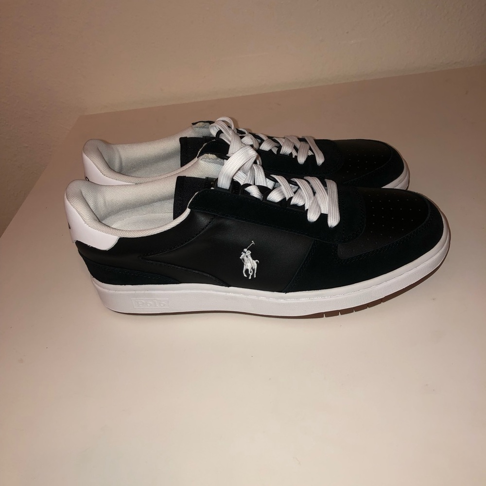 Man's Sneakers & Athletic Shoes Polo Ralph Lauren Court Low-Top Sneaker Size 8